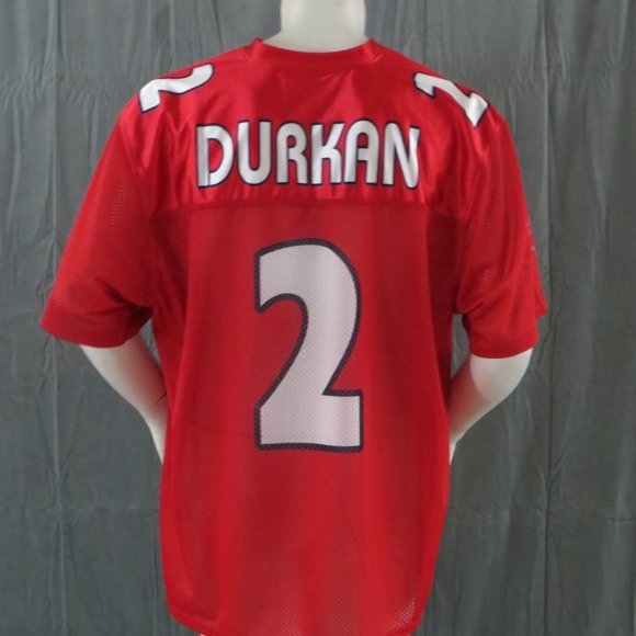 Simon Fraser Football Jersey - Home Red # 2 Nathaneal Durkan - Men's Large - Picture 10 of 13